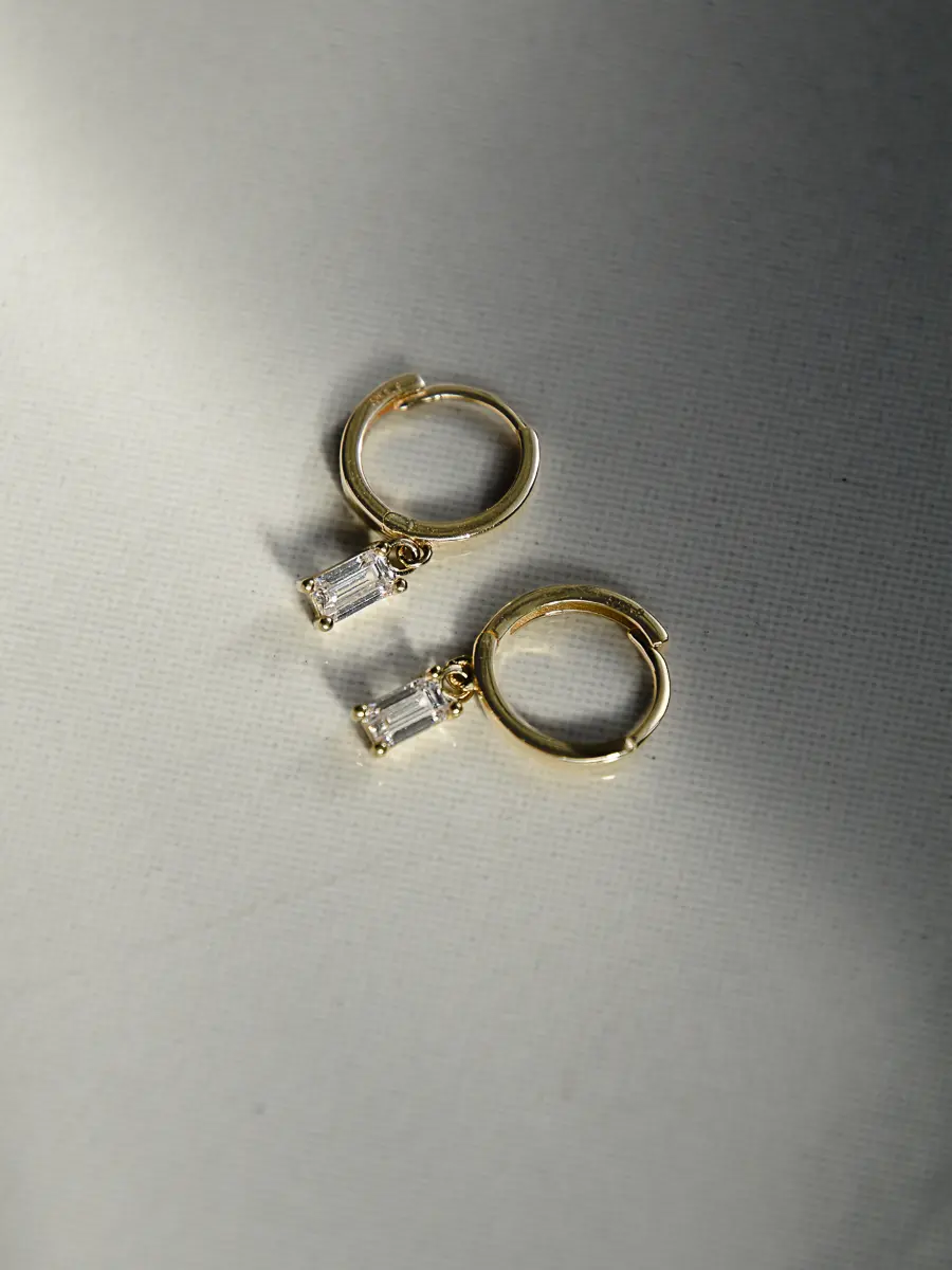 עגילי חישוק תלויים סאמי